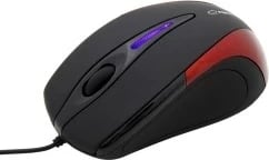 Maus Esperanza EM102R, USB Type-A, Optik, 800 DPI, e kuqe