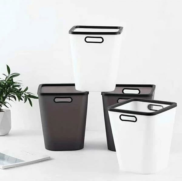 Kosh mbeturinash plastik NEXT 10lt, i zi