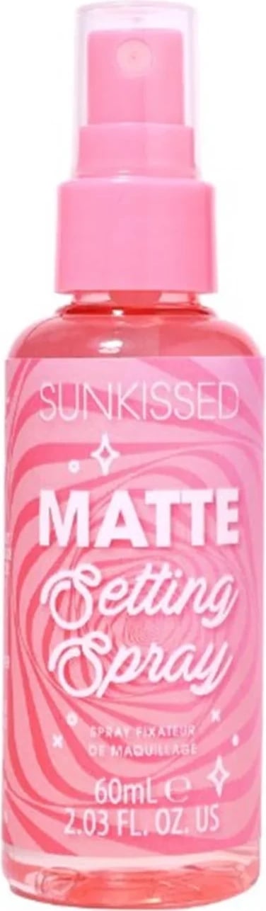 Spray fiksues për grim Sunkissed Matte Setting Spray unisex 60ml