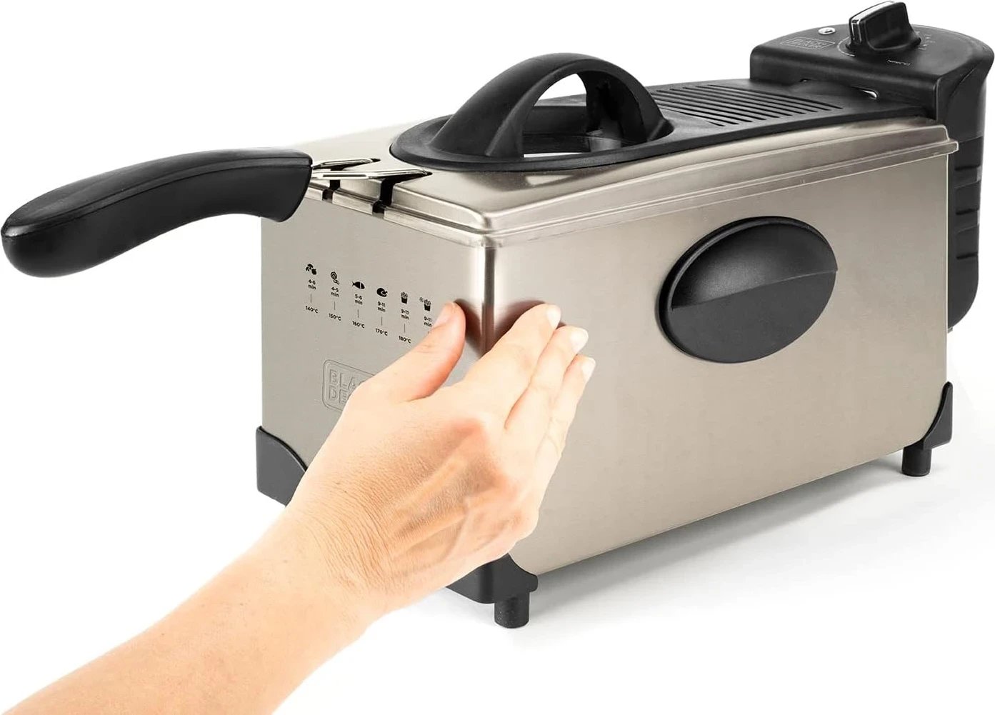 Fritezë BLACK+DECKER BXDF2100E, e zezë Fritezë BLACK+DECKER BXDF2100E, e zezë