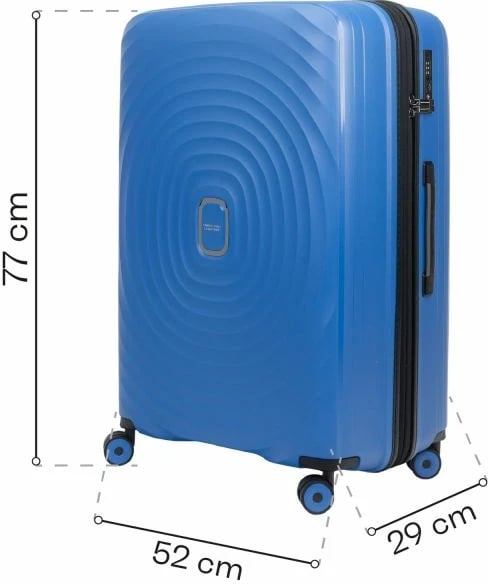 Valixhe Swissbags unisex, e kaltër