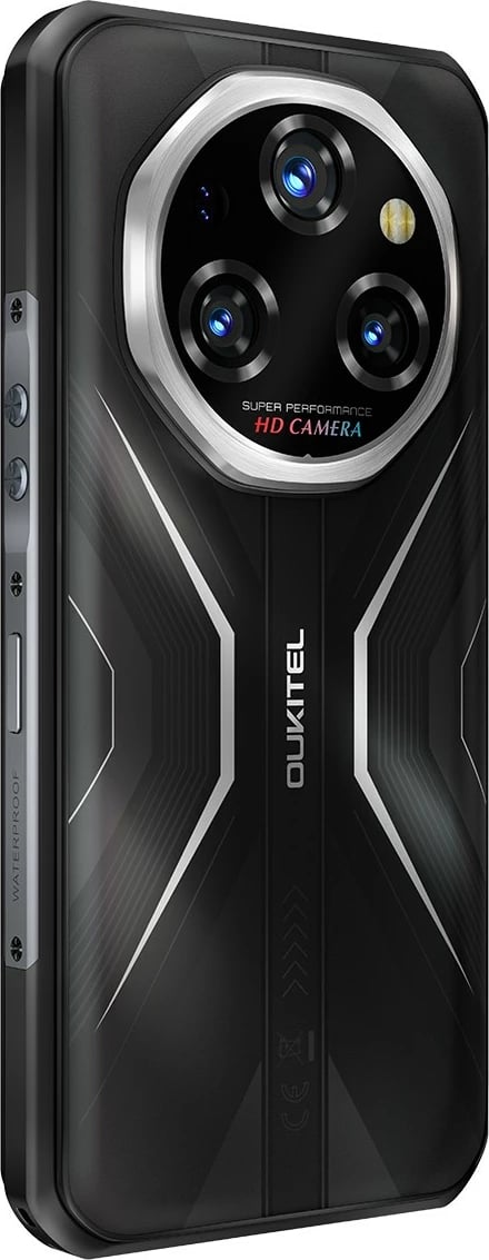 Celular OUKITEL WP55 5G 12/256GB 6.6" 120Hz Android 15 11000mAh IP68/IP69K MIL-STD-810H NFC DS e zezë