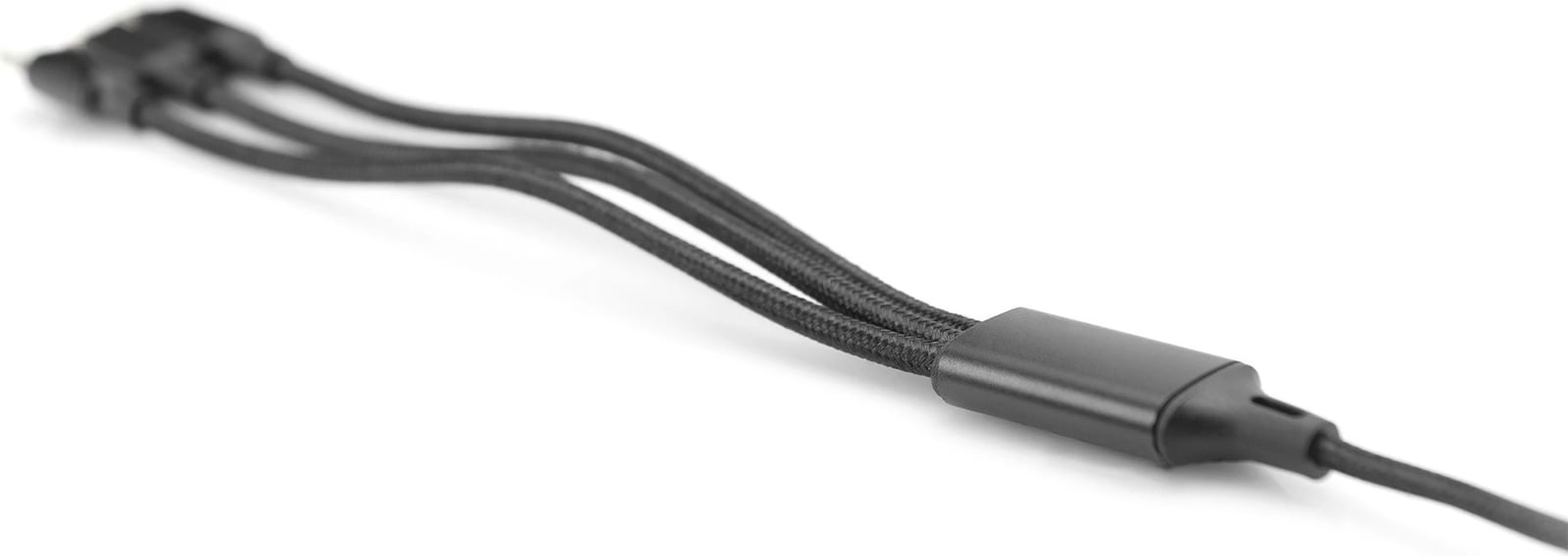 Kabllo karikimi 3-në-1 Digitus, 1 m, USB A, USB C, E zezë Kabllo karikimi 3-në-1 Digitus, 1 m, USB A, USB C, E zezë