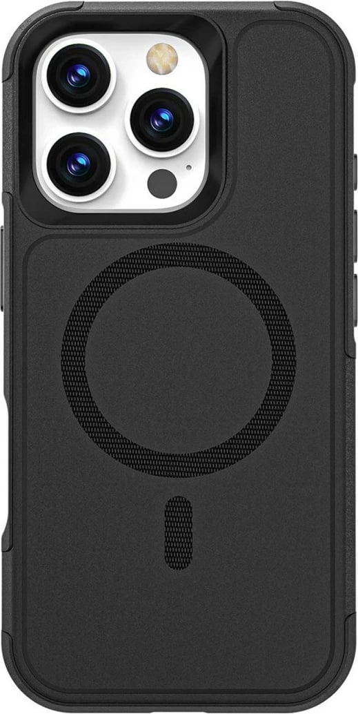 Mbështjellës 4smarts për iPhone 16 Pro, MagSafe, 6.3", i zi