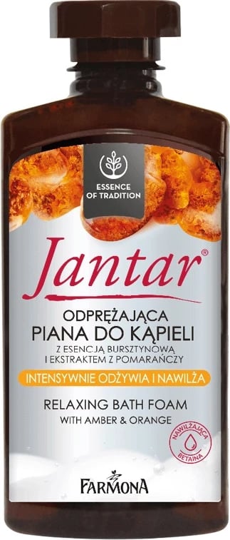 Shkumë për banjë për femra Farmona me esencë ambrë dhe ekstrakt portokalli, 330ml