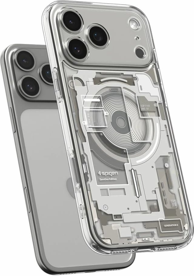 Mbështjellës Spigen Ultra Hybrid MagSafe për iPhone 17 Pro Max, titanium