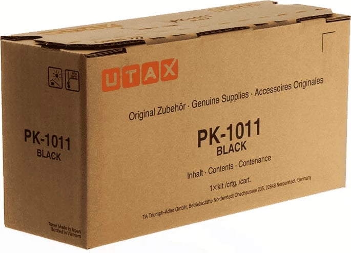 Toner Utax PK-1011 (1T02RY0UT0) rendiment 7200 faqe standard, e zezë