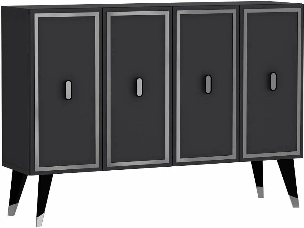 Konsol Skye Decor, anthracite, e zezë, argjend, 8173KM-32