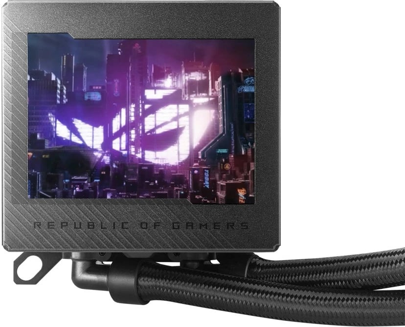 Ftohës uji all-in-one ASUS ROG Ryujin III 240, LCD, 2x120mm, i zi