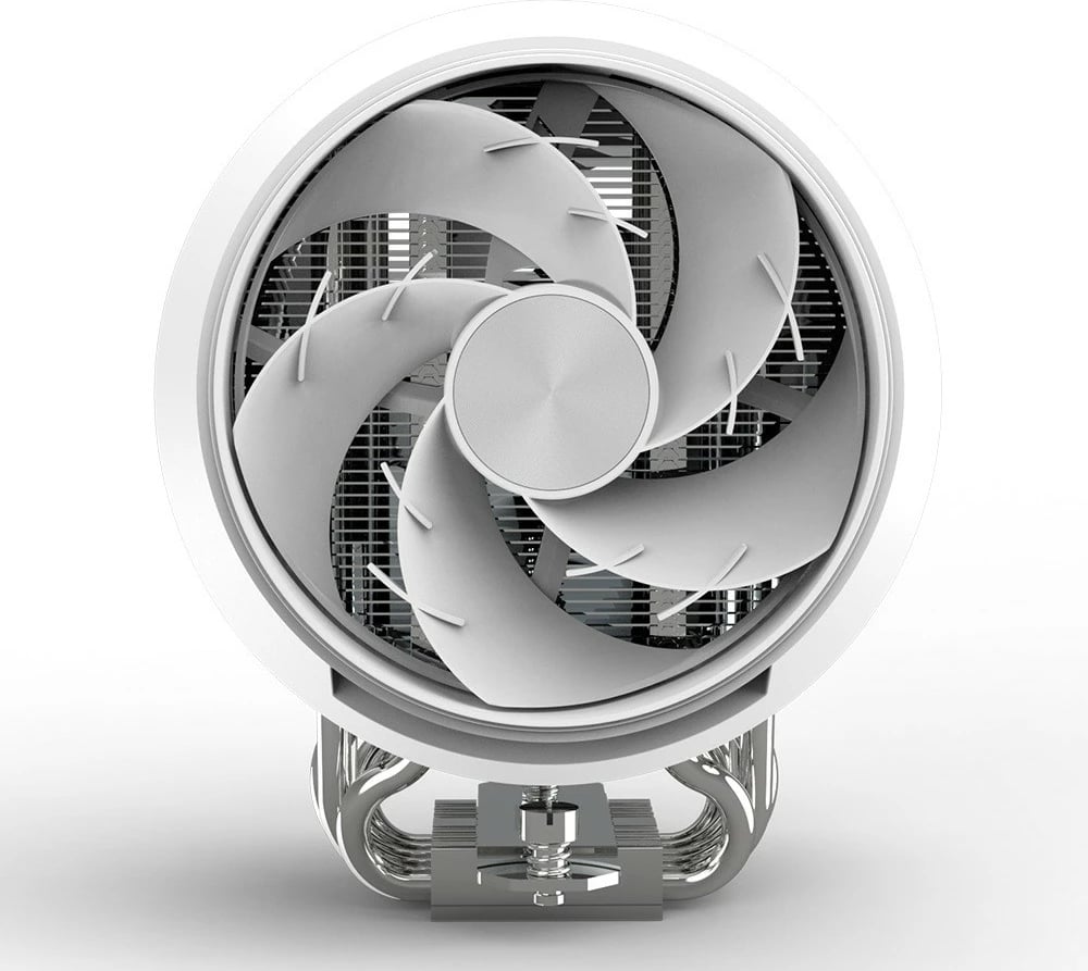 Ftohës CPU Zalman ZET5, 2 ventilatorë, 200W TDP, i bardhë