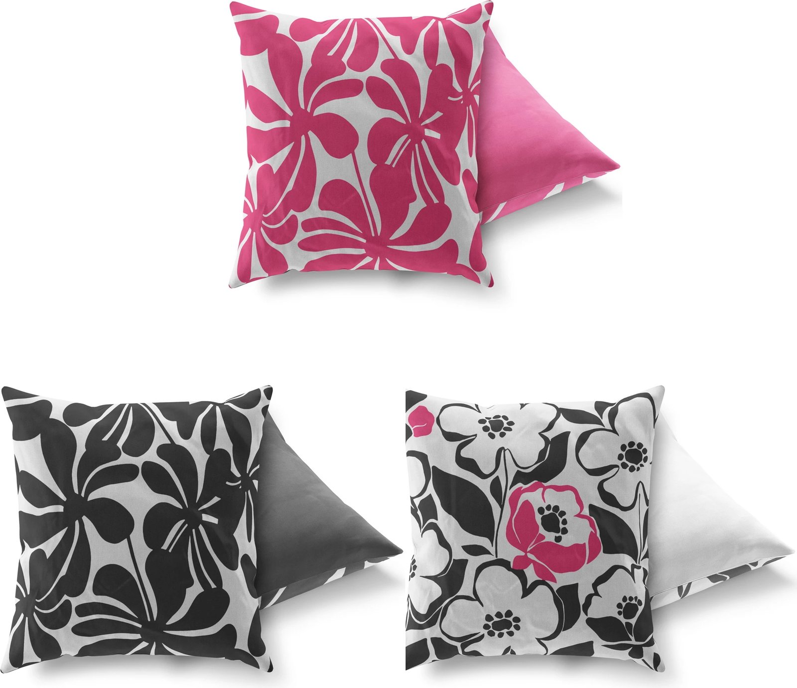 Set jastëkësh dekorativ (3 copë), shumëngjyrësh, Evila Originals, AC-4080-4653-4082