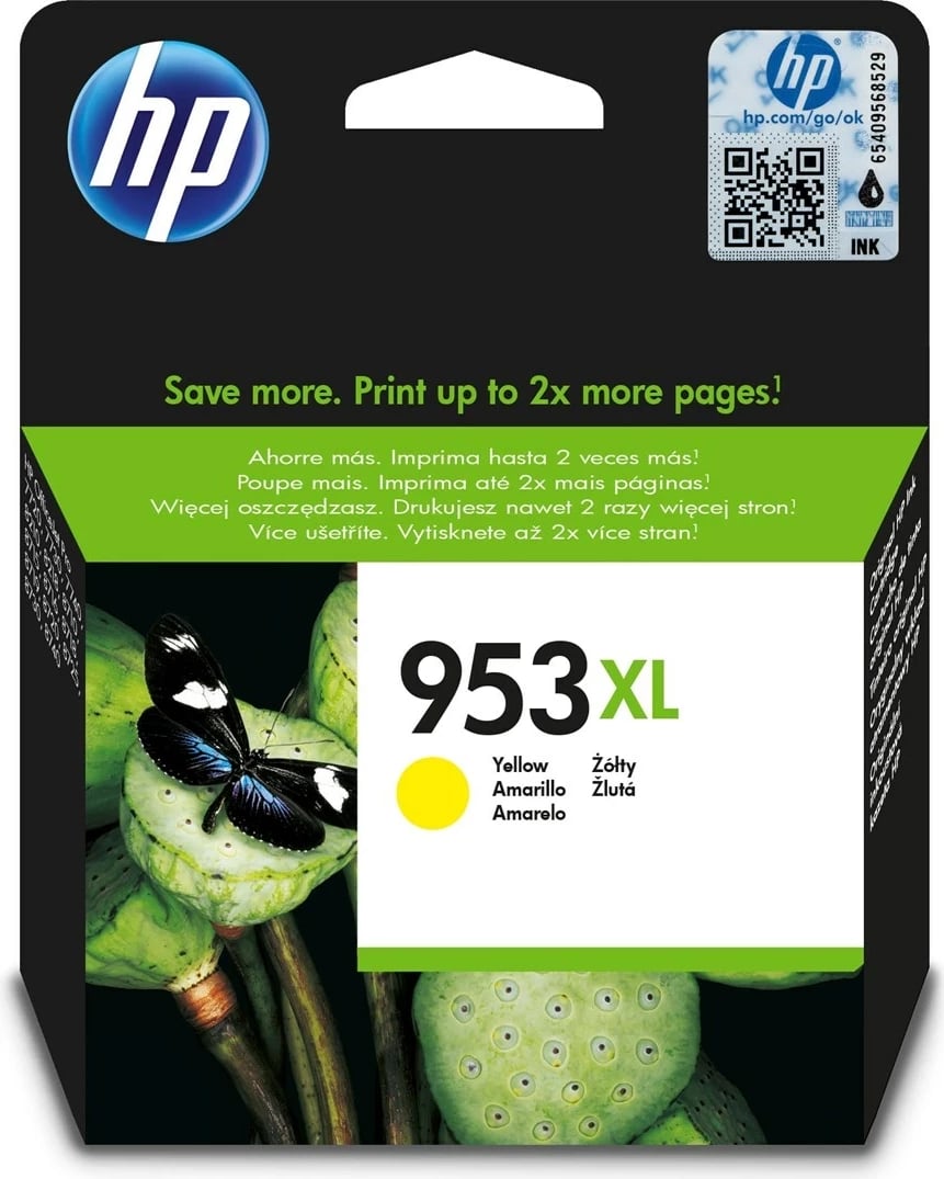 Toner HP 953XL, Ngjyrë e Verdhë, Kapacitet i Lartë