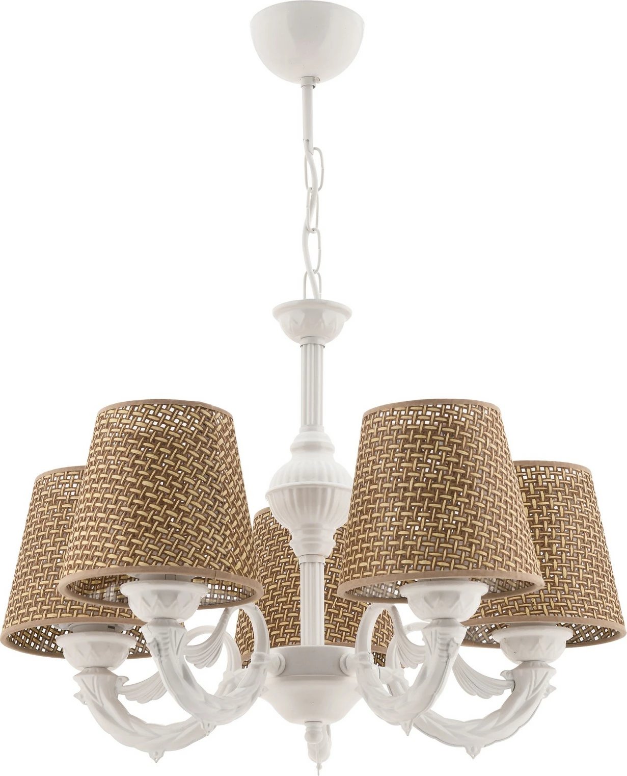 Llambë tavani Opviq Fiona Hazeran, natyrale, e bardhë