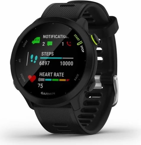 Orë sportive Garmin, e zezë