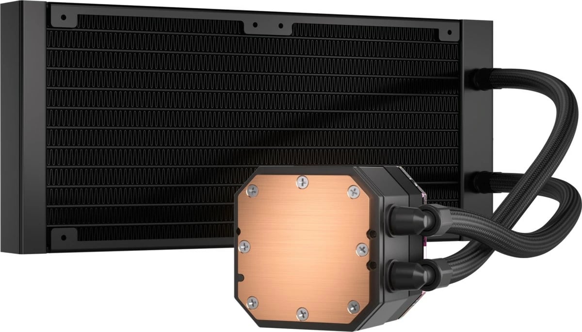 Ftohës likuid Corsair ELITE CAPELLIX XT, 12 cm, 550-2100 RPM, i zi