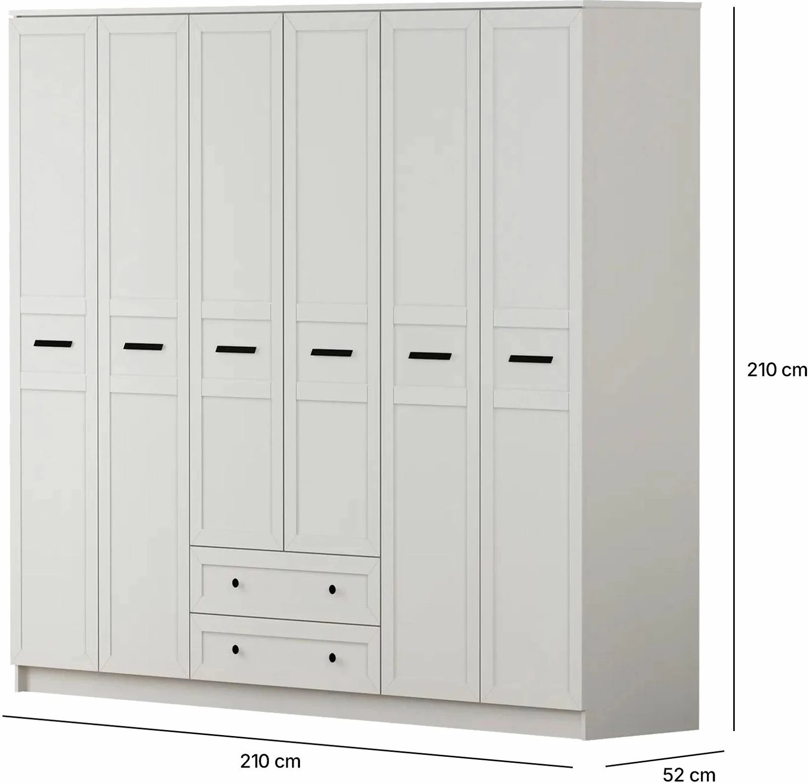 Set dhome për të rinj Skye Decor, ngjyrë e bardhë mat, Rb-168-01-006-01