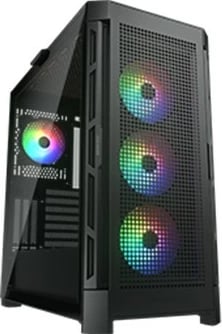 Kasë Cougar DuoFace Pro ARGB midi tower, e zezë