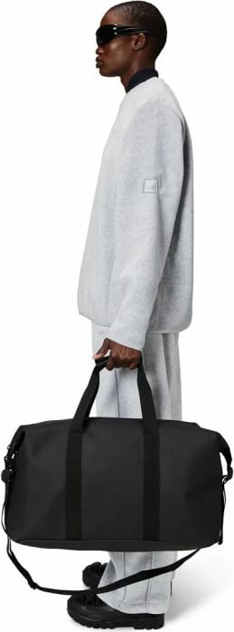 Çantë udhëtimi Rains, unisex, e zezë