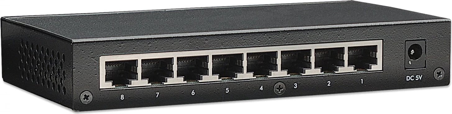 Switch Gigabit Intellinet për zyre, 8 porta