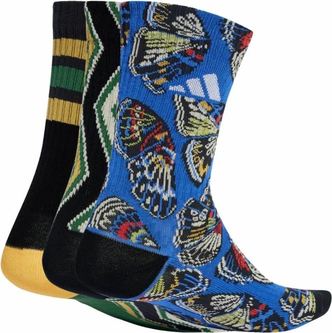 Çorape adidas unisex, shumëngjyrëshe