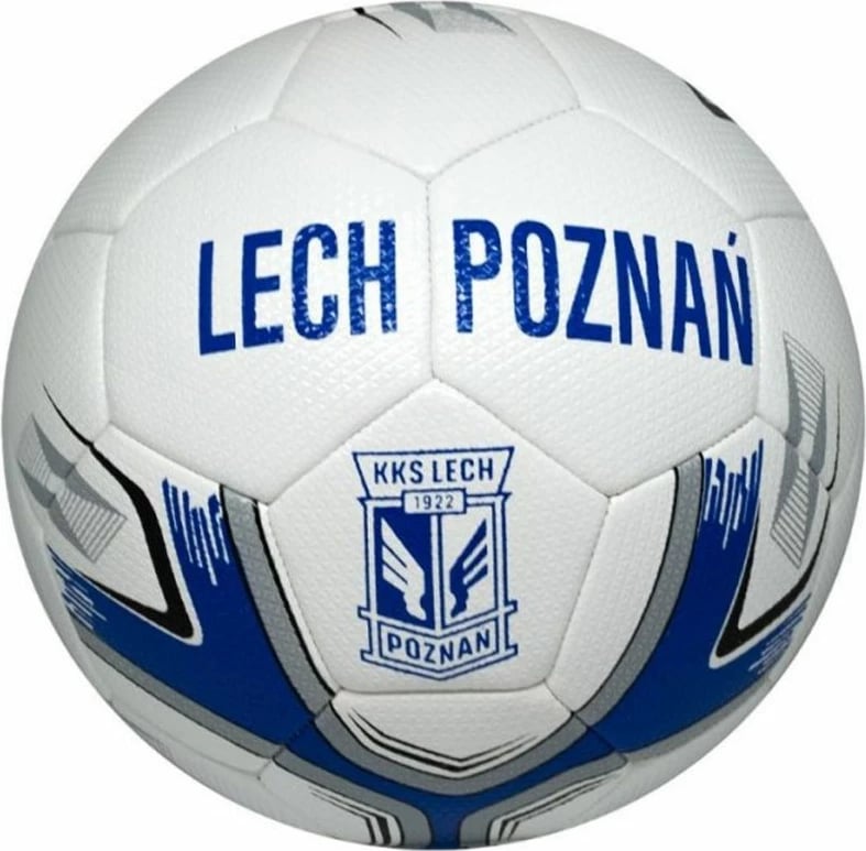Top për futboll për tifozët e Lech Poznań, bardhë e blu