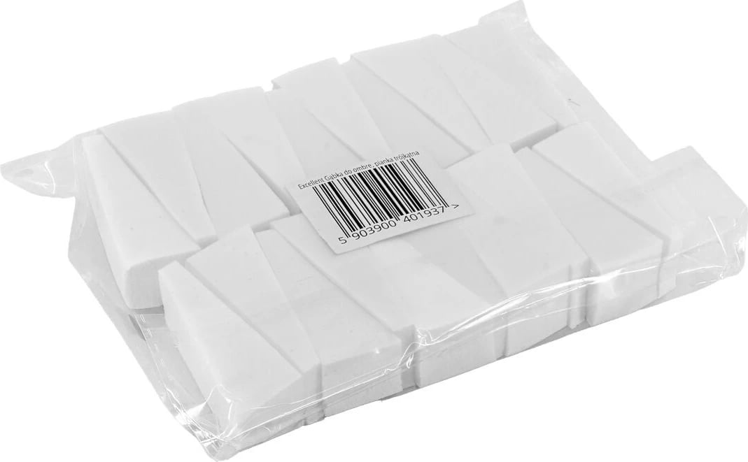 Sfungjer trekëndësh për ombre Excellent PRO për femra, 20 copë