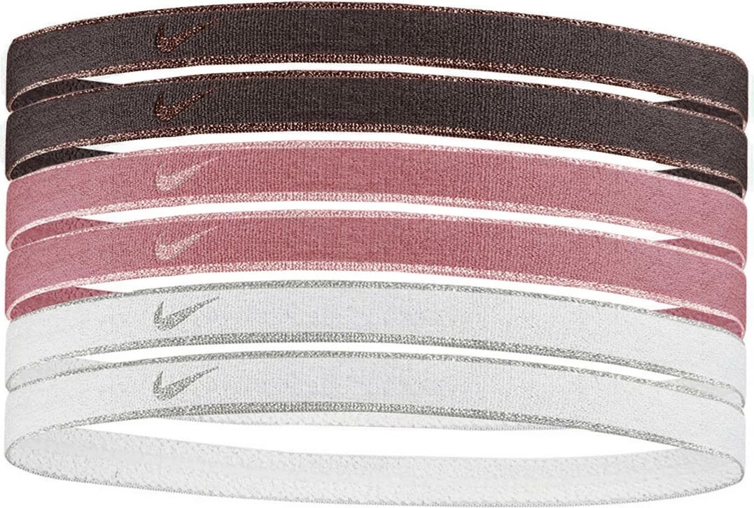 Shirit flokësh sportiv Nike për femra, krem dhe kafe