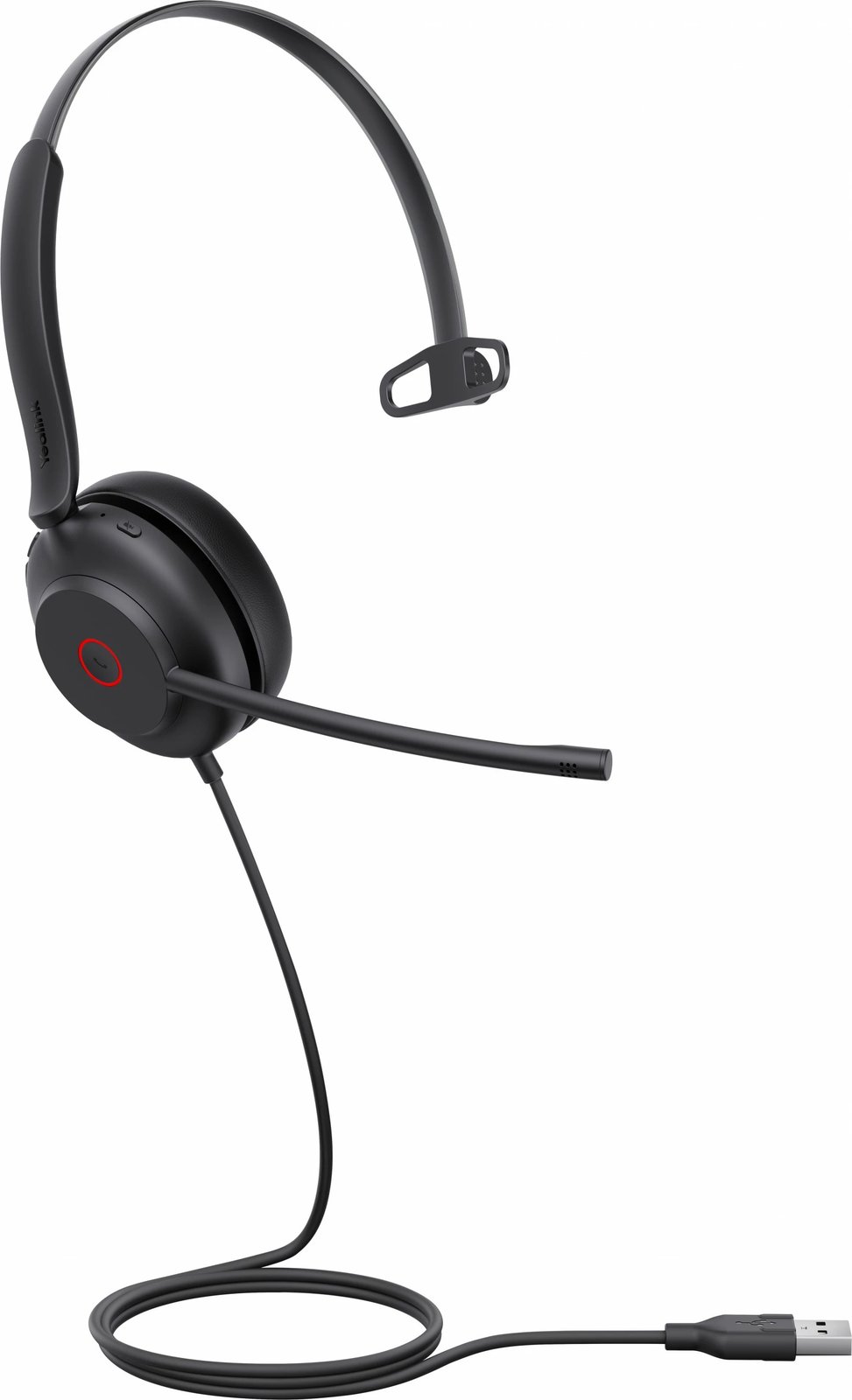 Kufje me mikrofon Yealink UH35 Mono UC, USB-A, për zyrë/call center, e zezë Kufje me mikrofon Yealink UH35 Mono UC, USB-A, për zyrë/call center, e zezë