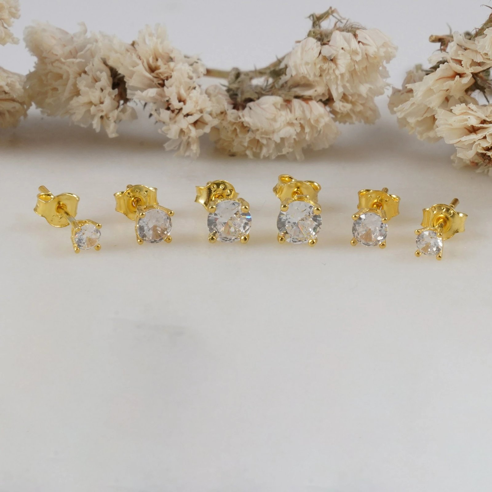 Set vathësh argjendi me thekse ari, Jumeon, 11300G