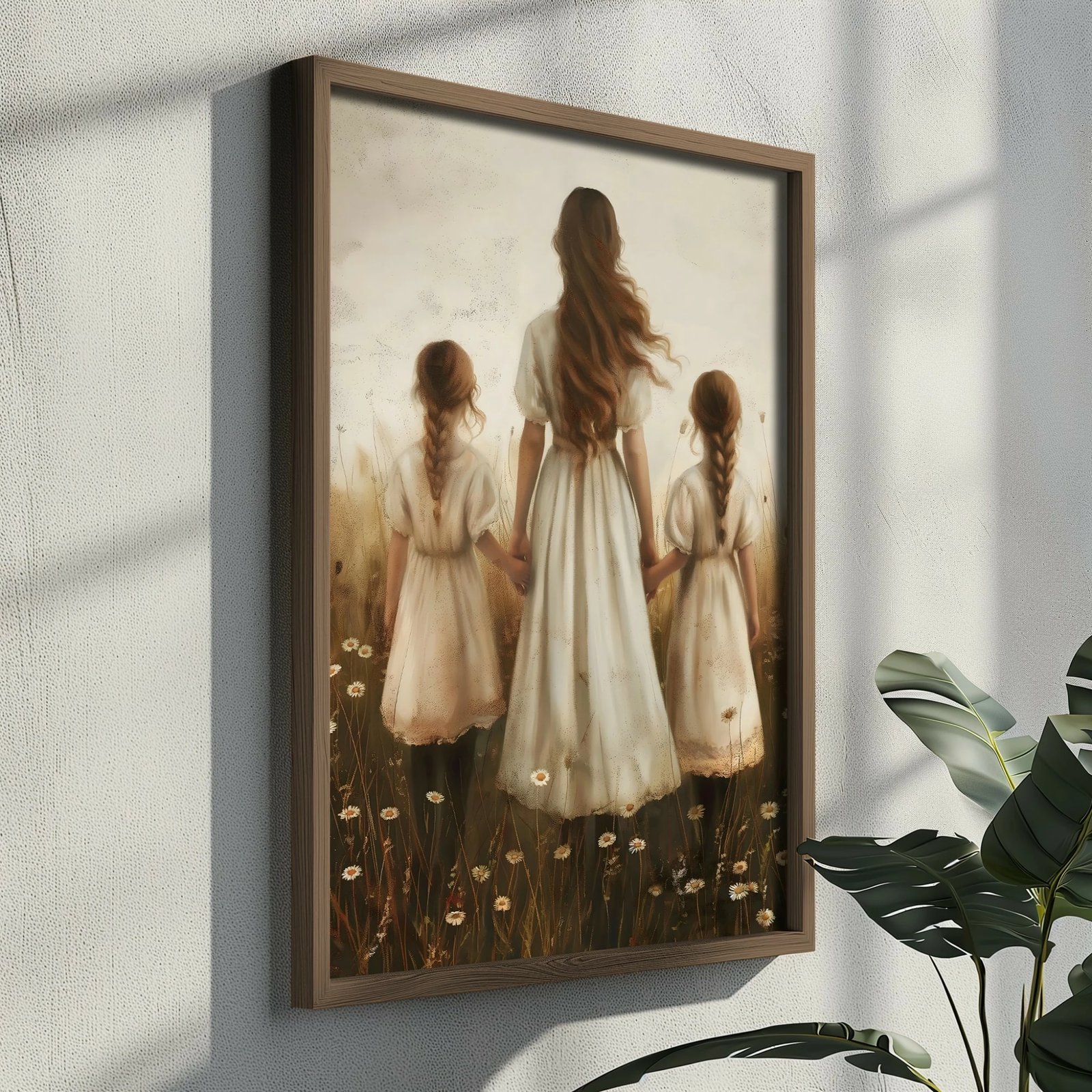 Pikturë dekorative me kornizë MDF, Wallity, GE222-L, shumëngjyrëshe