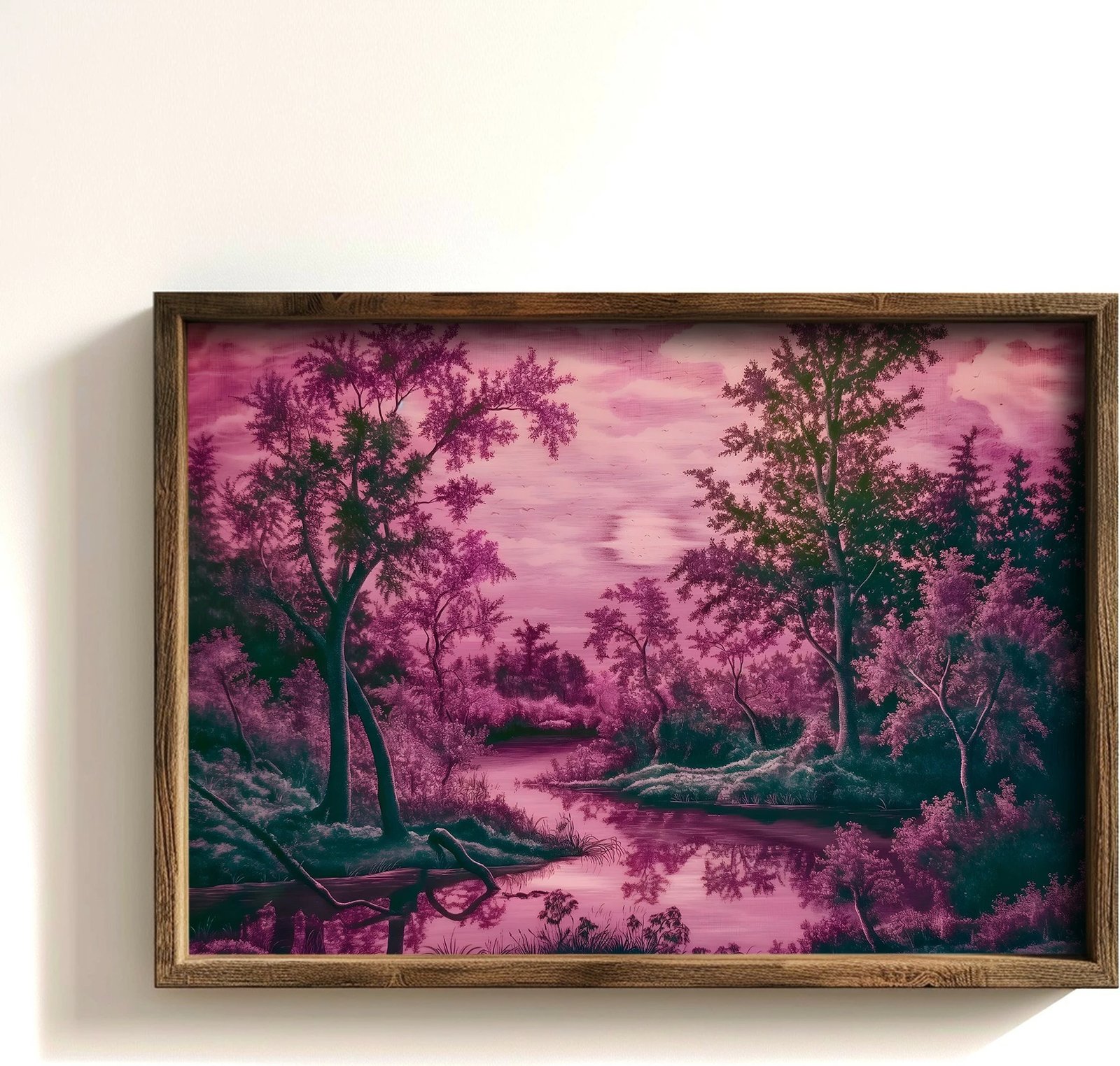 Pikturë dekorative me kornizë, MDF, Wallity, GE189-L