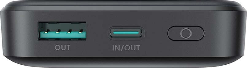 Powerbank Joyroom JR-W020 10000mAh 20W MagSafe PD/QC 2 porta USB-C & USB-A, e zezë, me kabllo USB-C 0.25m + këllëf