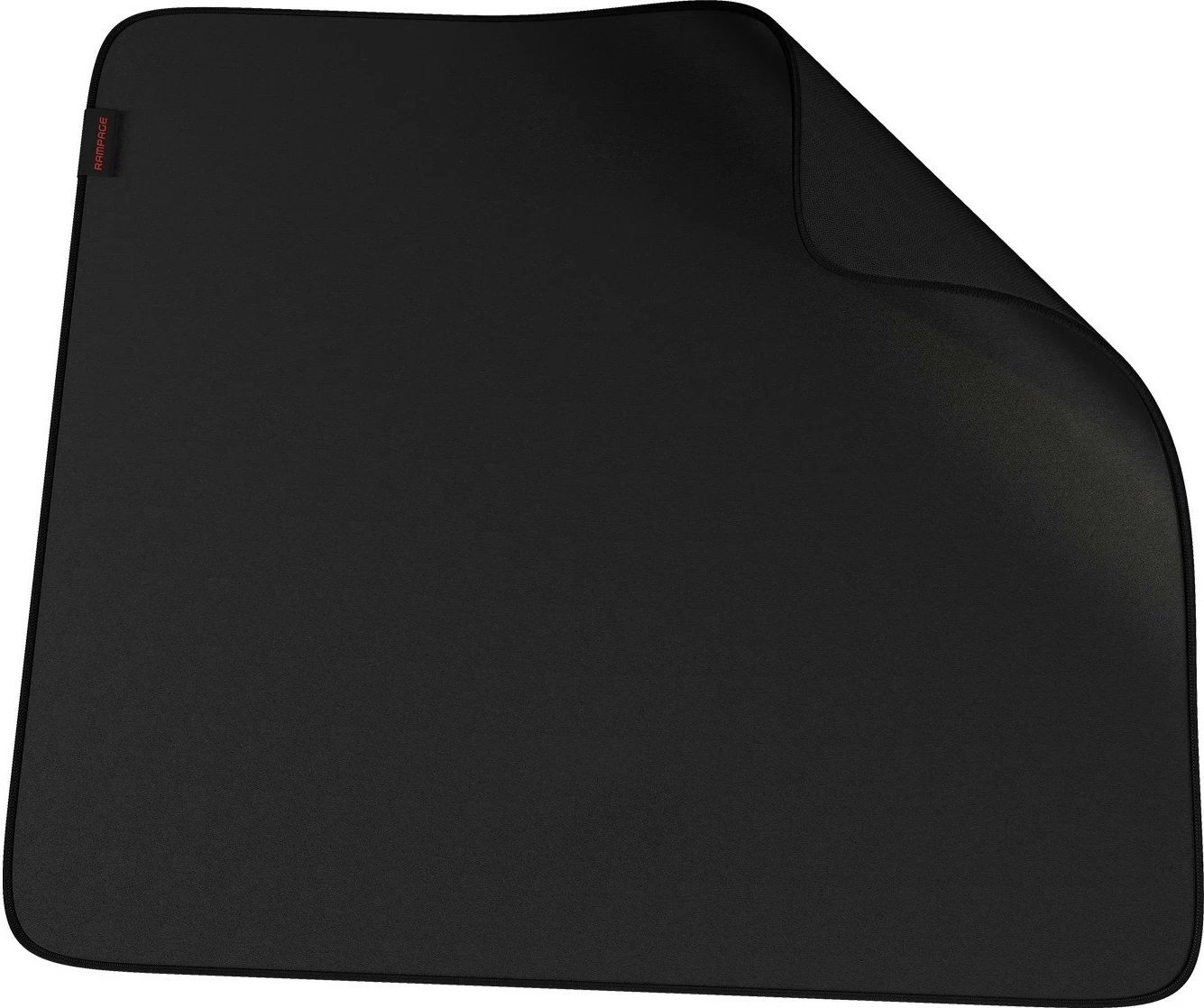 Mauspad Rampage Pulsar Pro L, 45x40cm, material jacquard, e zezë