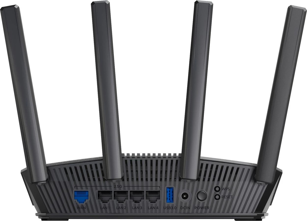 Router ASUS RT-BE82U BE6500, wireless, 2.5 Gigabit Ethernet, Dual-band, i zi
