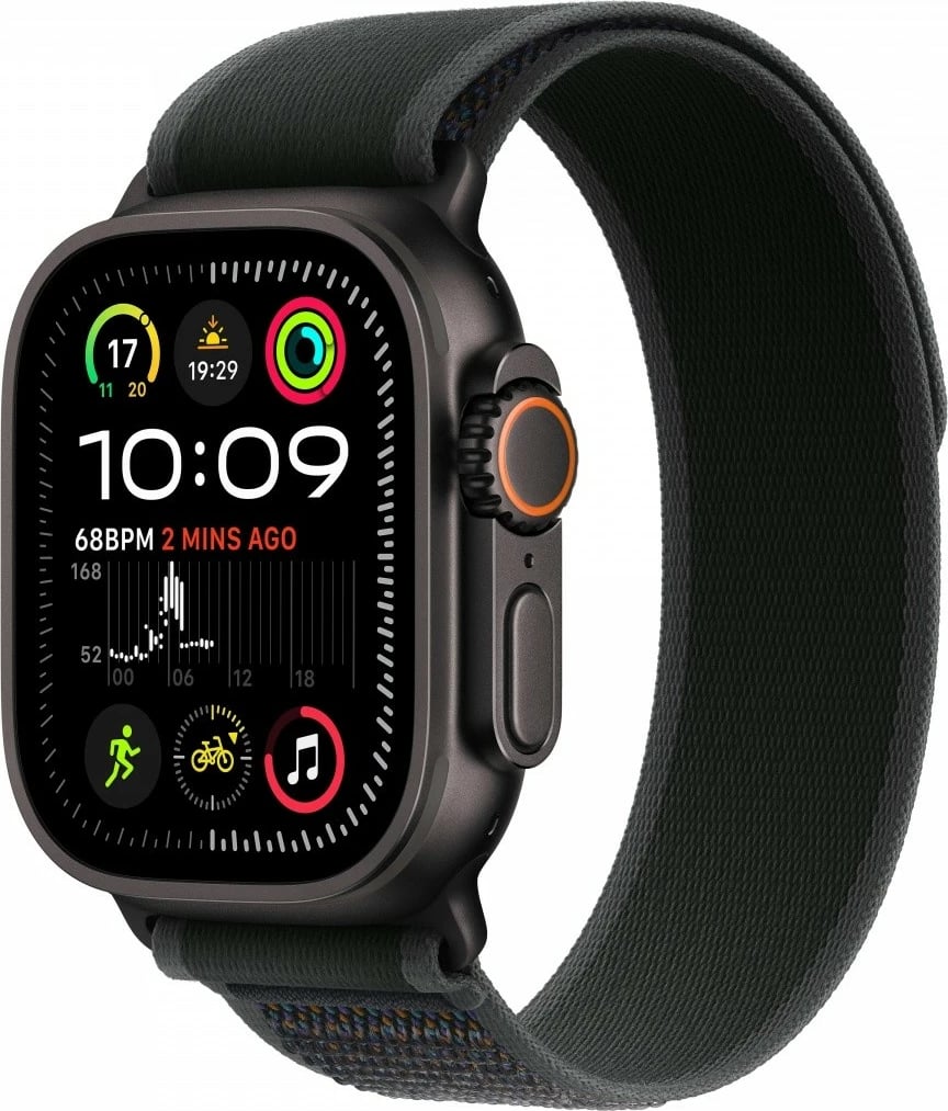 Smartwatch Apple Watch Ultra 2, 49 mm, GPS + Cellular, titani, Trial S/M, zi