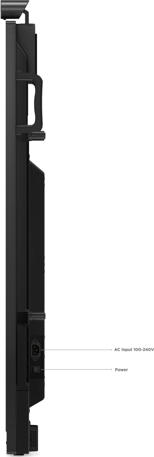 Ekran i madh Lenovo ThinkVision ILFD T65, 65 inç, UHD, HDMI/VGA/USB-C, i zi Ekran i madh Lenovo ThinkVision ILFD T65, 65 inç, UHD, HDMI/VGA/USB-C, i zi