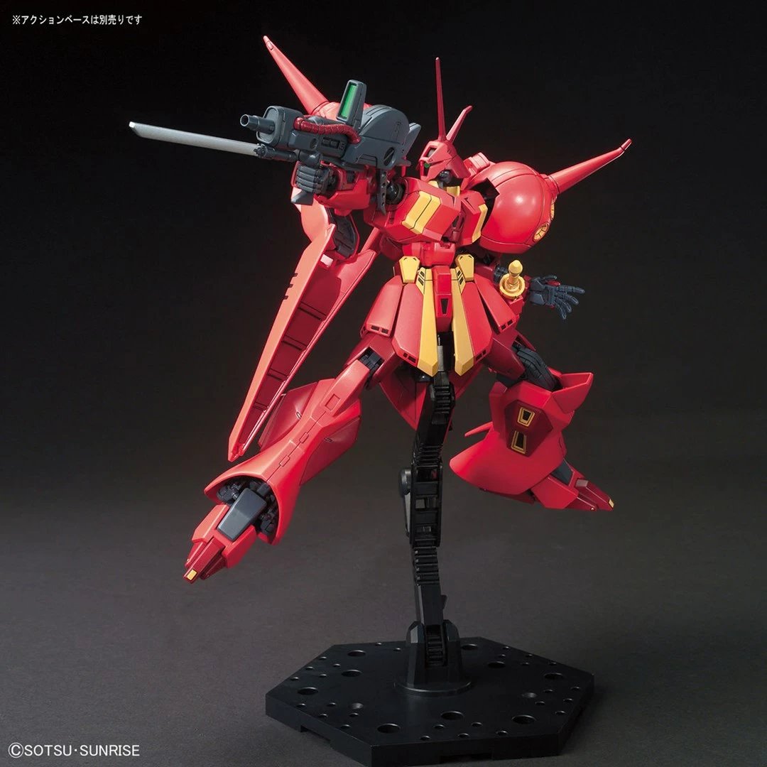 Figurinë koleksionuese BANDAI AMX-104 R-Jarja, GUN82940, e kuqe