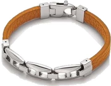Byzylyk për meshkuj MOLECOLE JEWELS MO 1K6008B, kafe