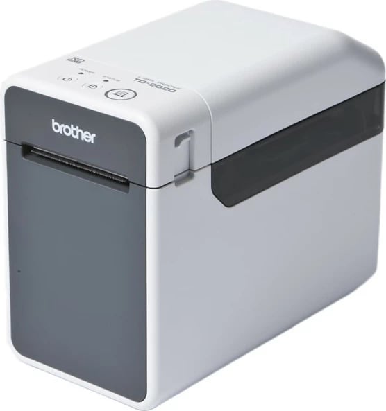 Printer etiketa Brother TD-2120N, 203 DPI, 152.4 mm/sec, USB/Ethernet, zi/gri