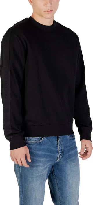 Maicë me mëngë të gjata Armani Exchange për meshkuj, e zezë