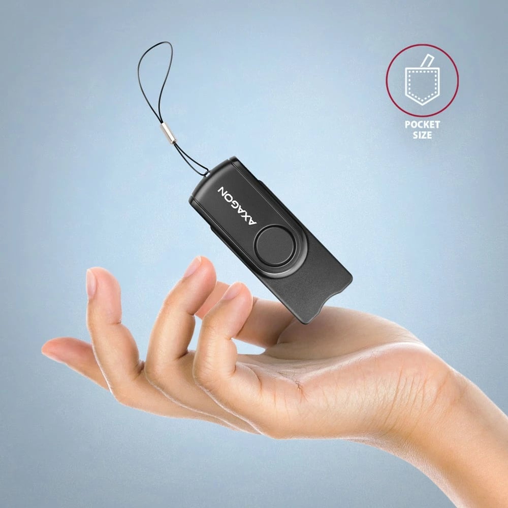 Lexues kartelash AXAGON CRE-SMP2A, USB 2.0, SD/microSD/SIM/ID, i zi