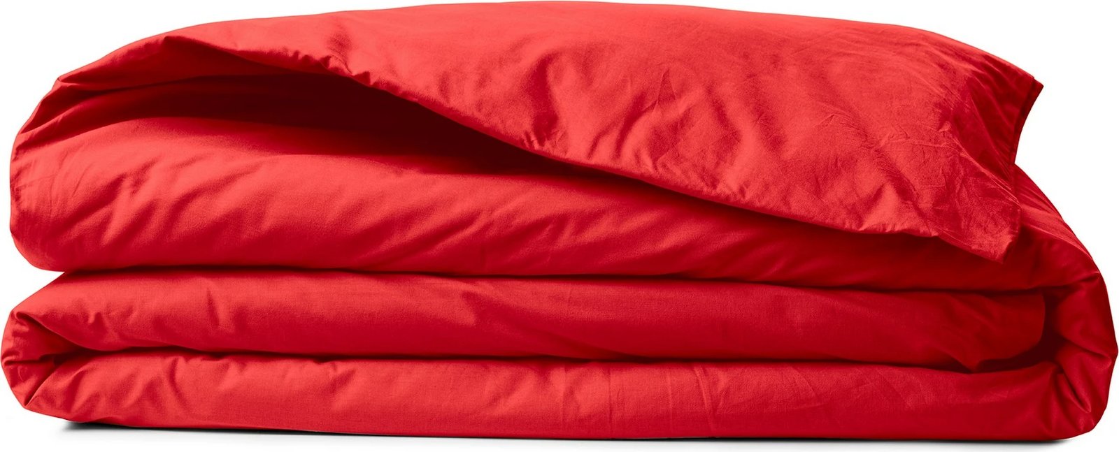 Mbulesë jorgani dopio Ranforce, ngjyrë e kuqe, L'essentiel, 200x200cm