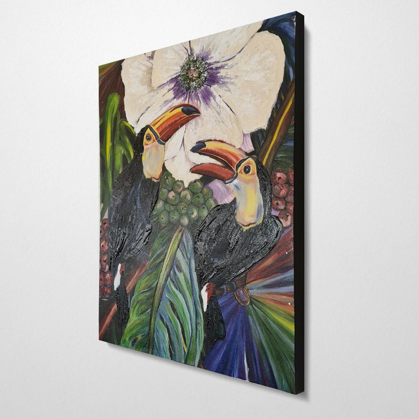 Pikturë dekorative me vaj, shumëngjyrëshe, Wallity, OP2013369461, 70x100cm