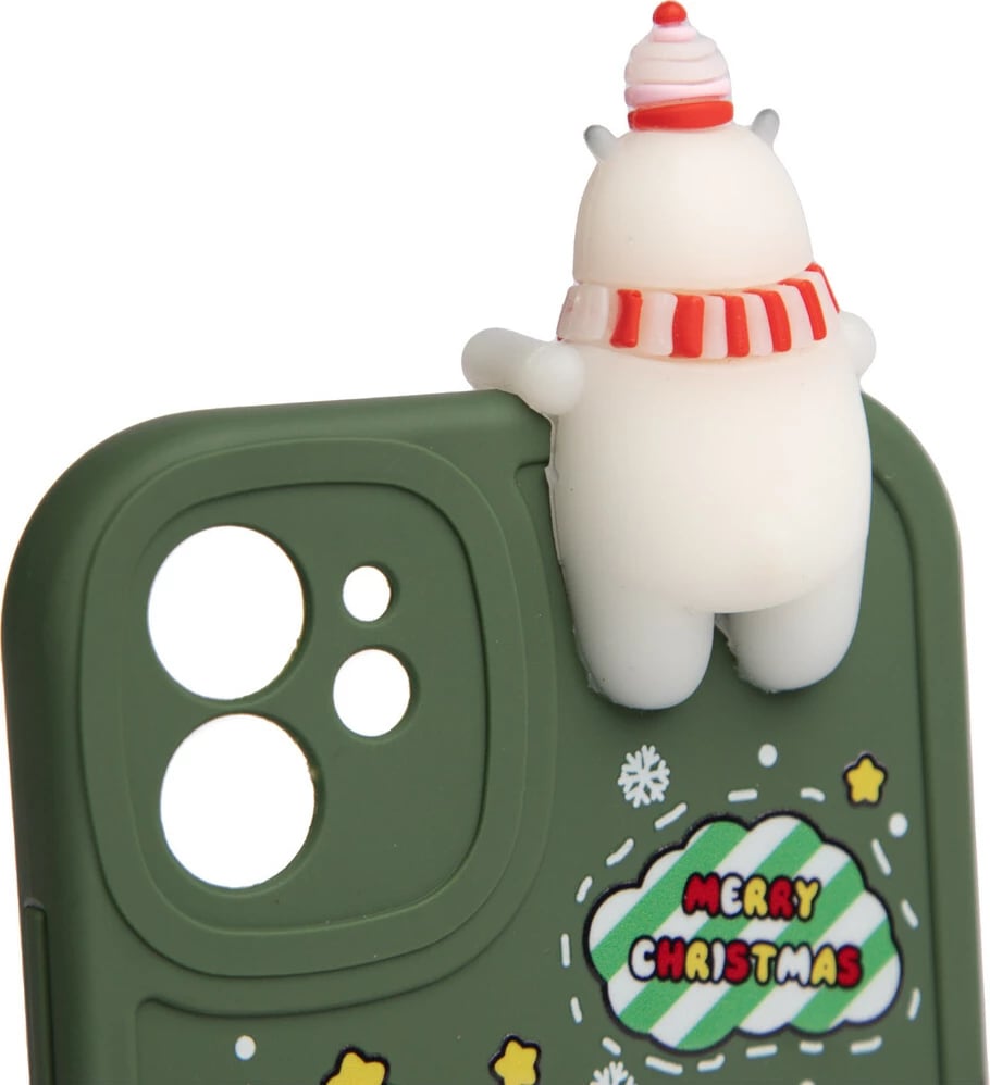 Fotroll për telefon IP11 TECH TIME Christmas Edition Green Toy