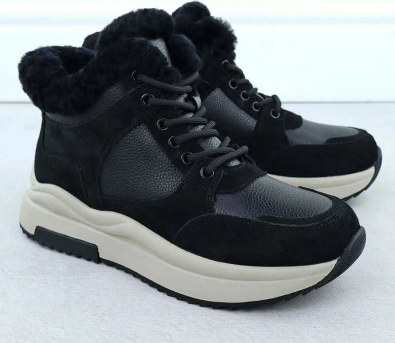 Çizme lëkure për femra Filippo DBT7240, të zeza