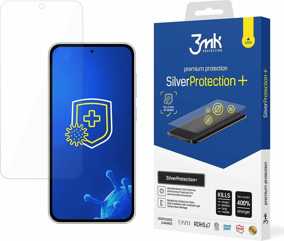 Mbështjellës ekranit 3mk SilverProtection+ për Samsung Galaxy S23 FE