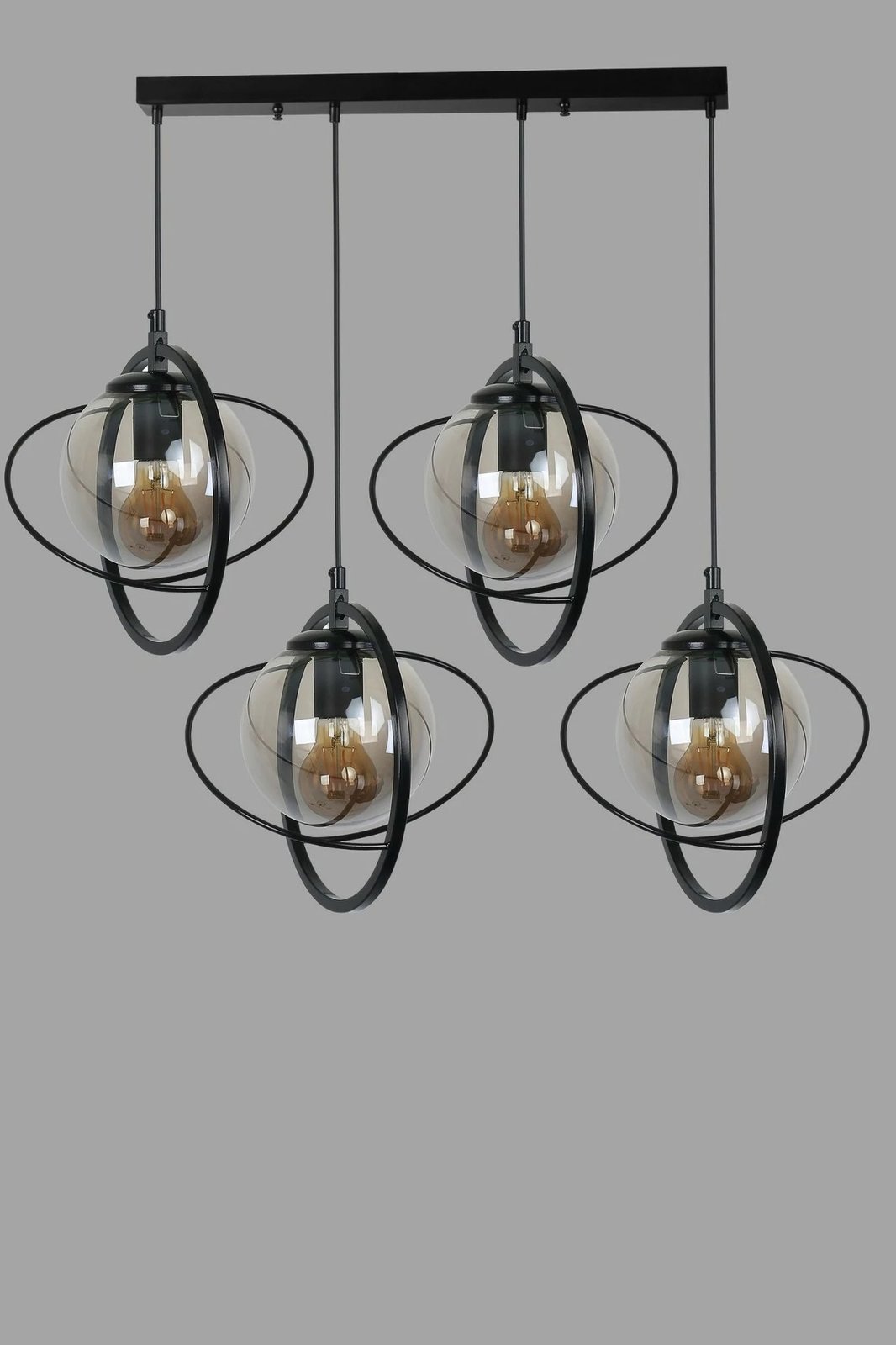 Llambadar Opviq, 8774-7, ngjyrë e zezë dhe fume