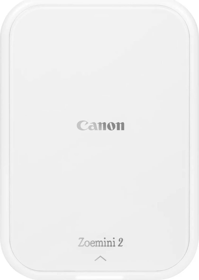 Printer fotografik portativ Canon Zoemini 2 5452C004, 76×50 mm ZINK, Bluetooth 5.0, USB‑C, iOS/Android, e bardhë Printer fotografik portativ Canon Zoemini 2 5452C004, 76×50 mm ZINK, Bluetooth 5.0, USB‑C, iOS/Android, e bardhë