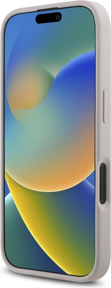 Mbështjellës Guess HC PU 4G Small 4G and Classic MagSafe për iPhone 16, Rozë