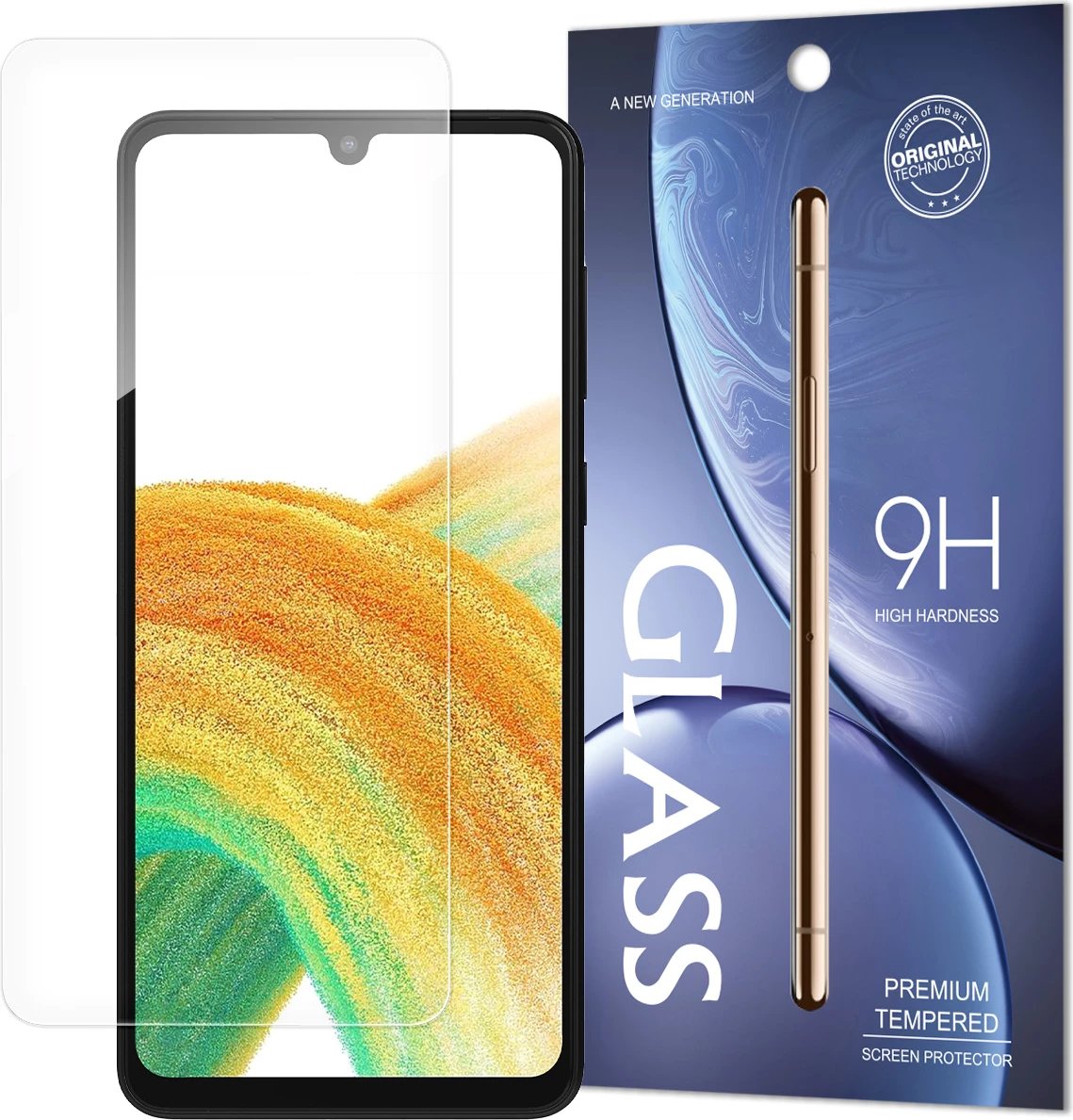 Xham i temperuar Hurtel Standard Tempered Glass Case për Samsung Galaxy A34 5G, Transparent